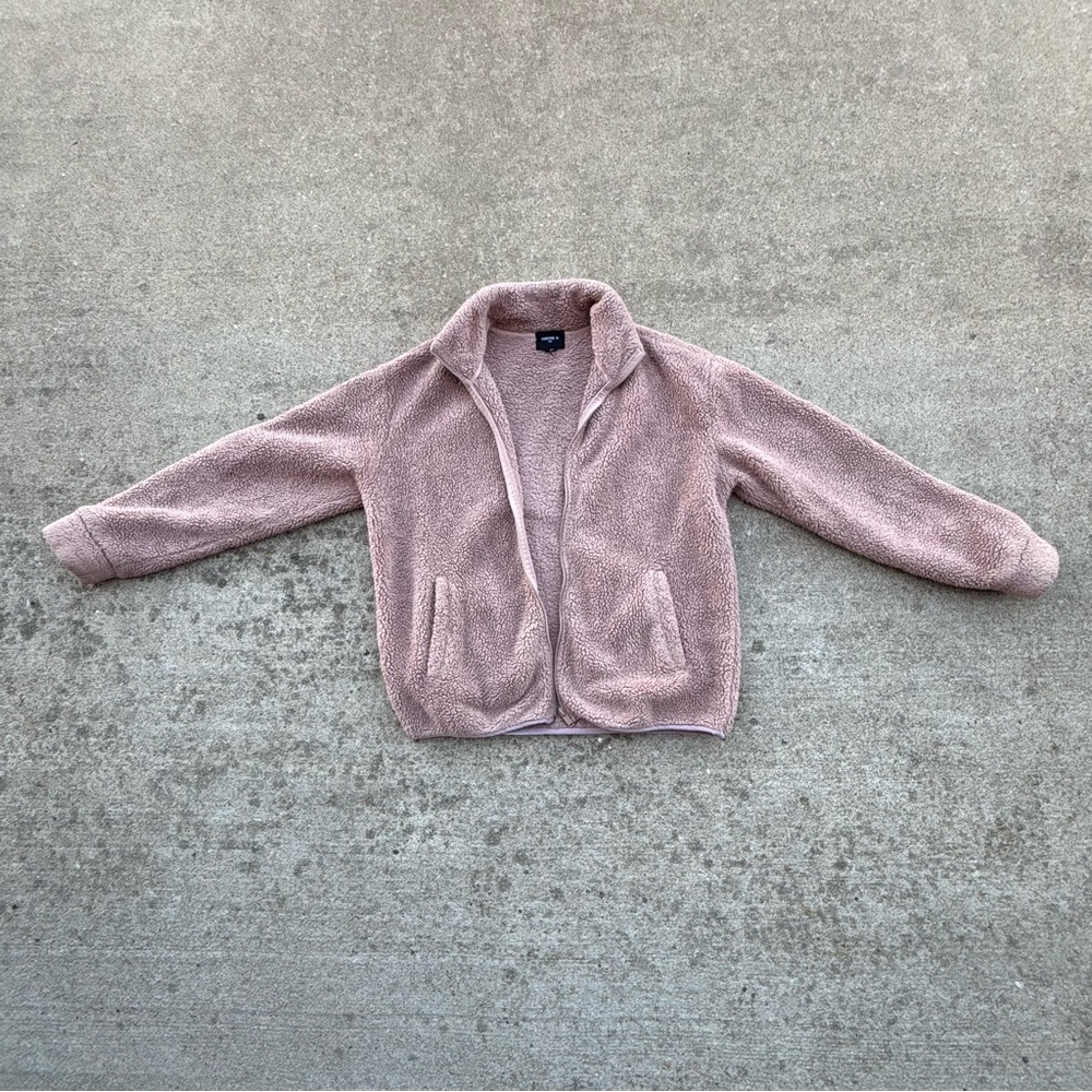 Forever 21 Light Brown Zip Up Jacket